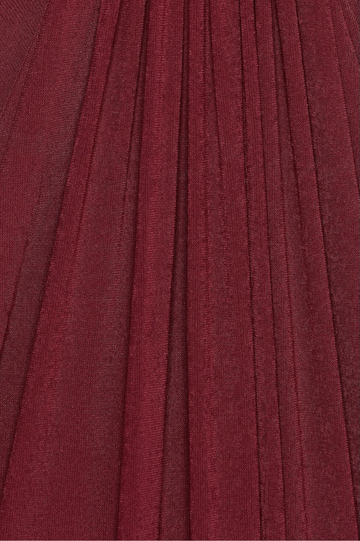 Aamua Sleeveless Ruched Metal Maxi Dress - Wine