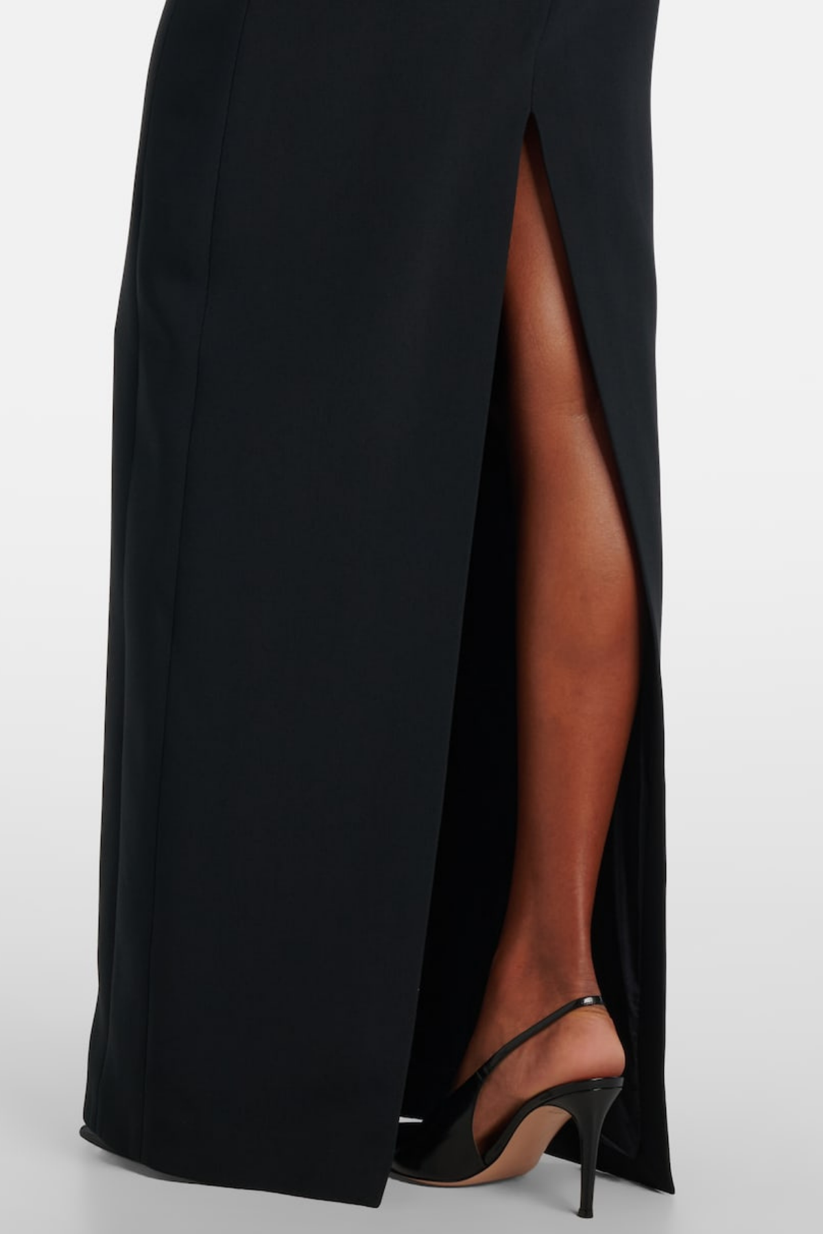 Malsia Bow Strapless Maxi Dress