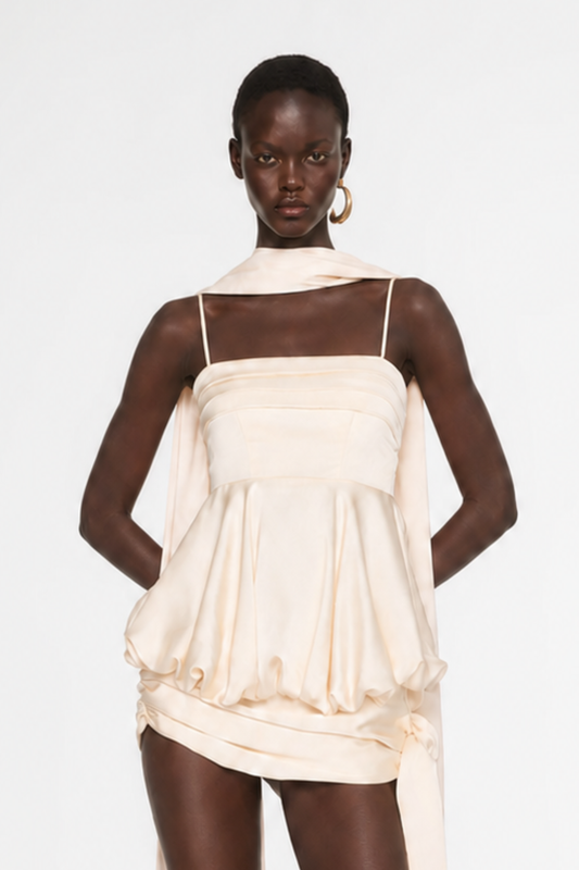 Amadea Ruched Mini Dress