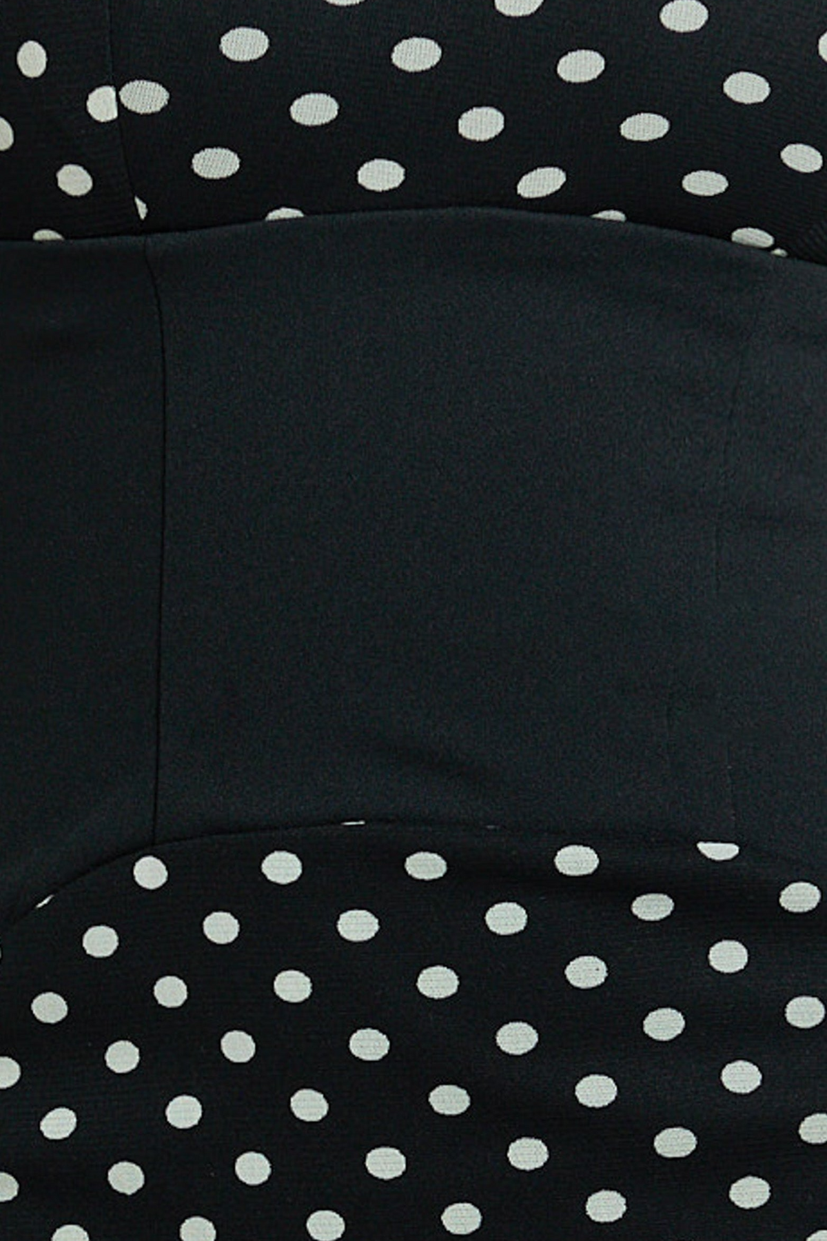 Ankia Off Shoulder Polka Dot Maxi Dress - Black