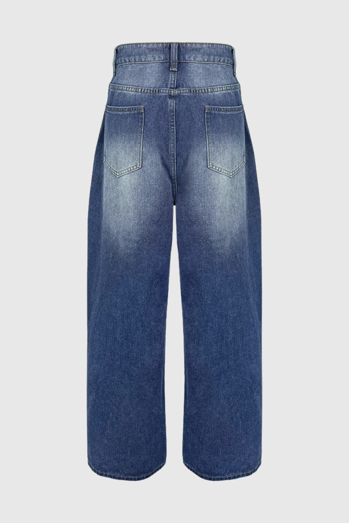 Aolbya Eyelets Jeans - Blue