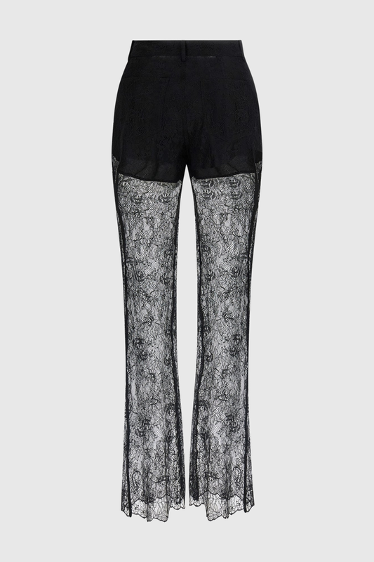 Aranza Lace Trousers - Black