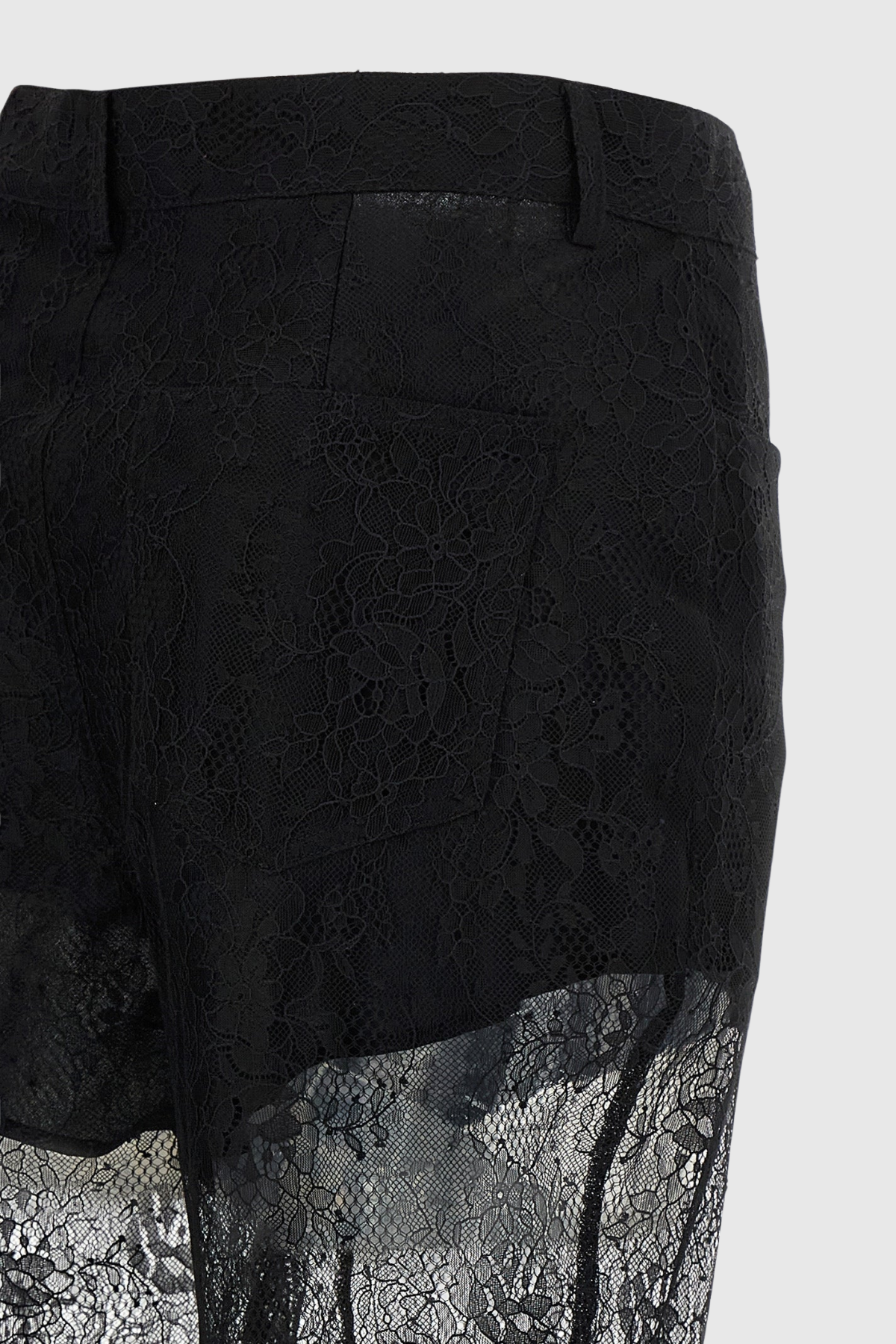 Aranza Lace Trousers - Black