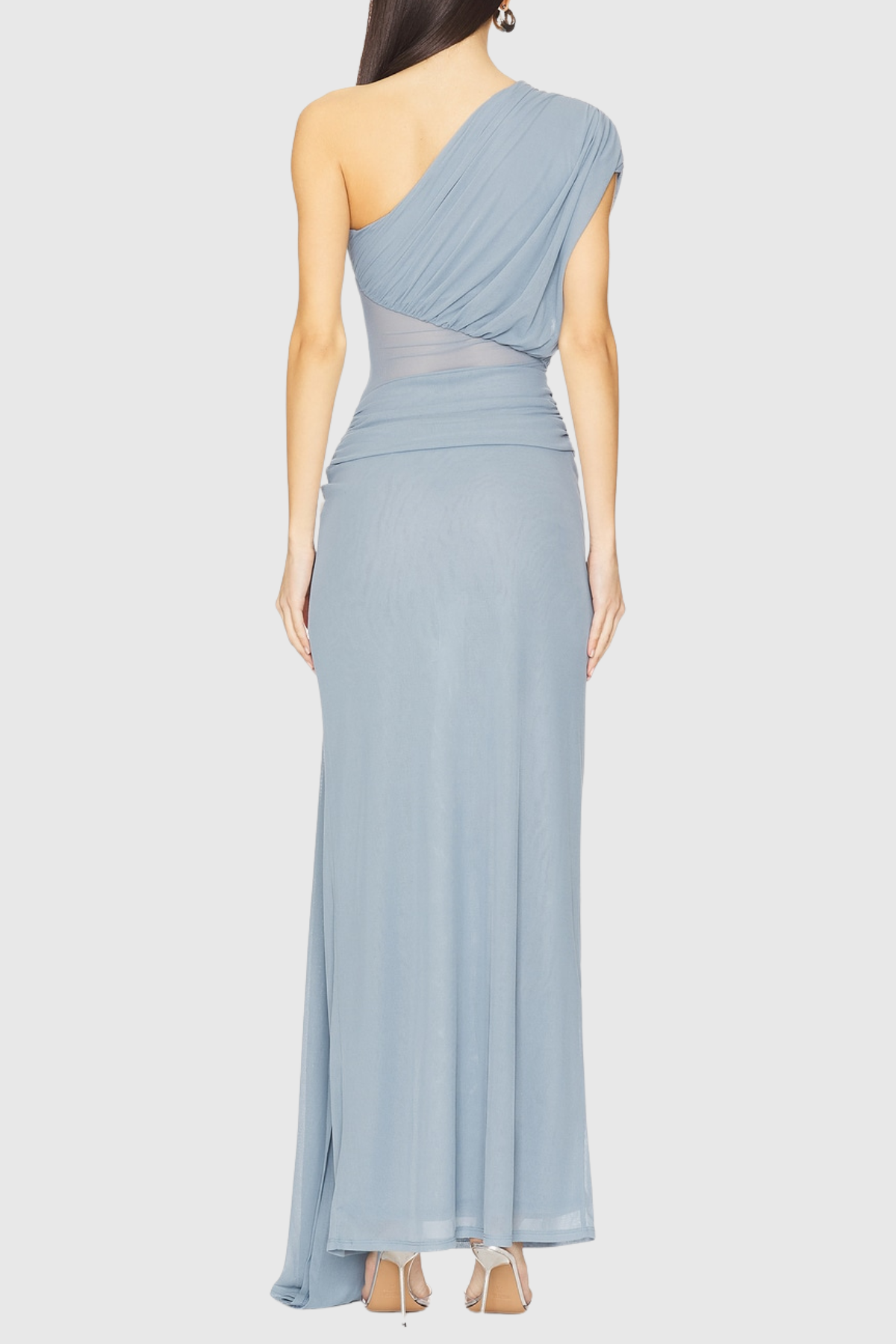 Ardeny One Shoulder Draped Maxi Dress
