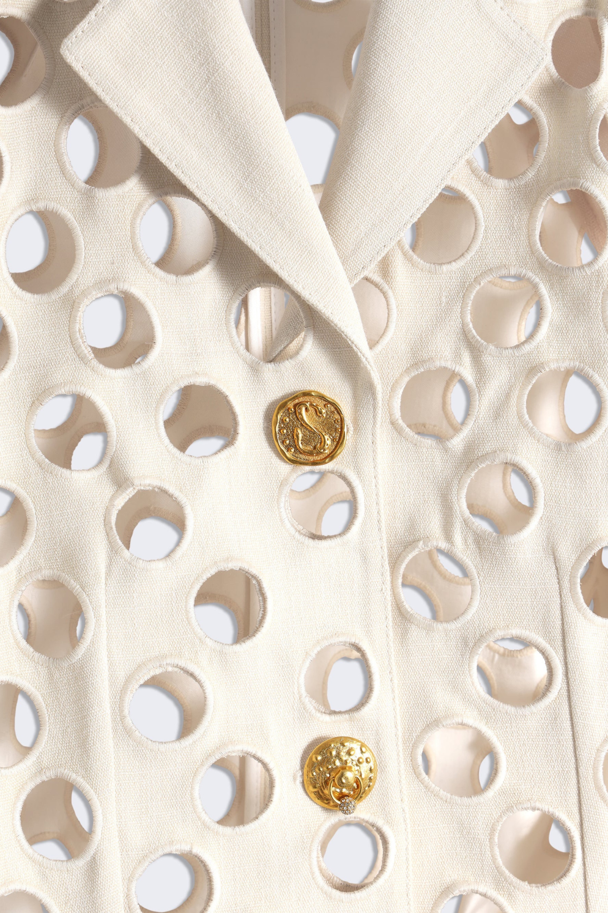 Aubrie Circle Hollow Jacket