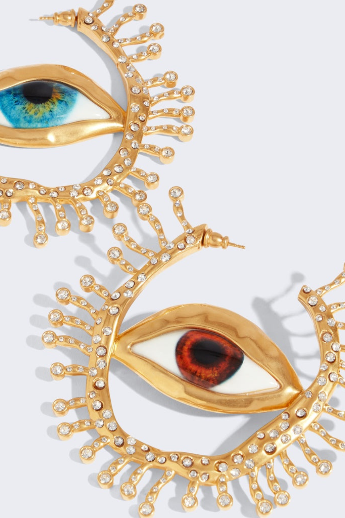 Biddy Eye Hoop Earrings