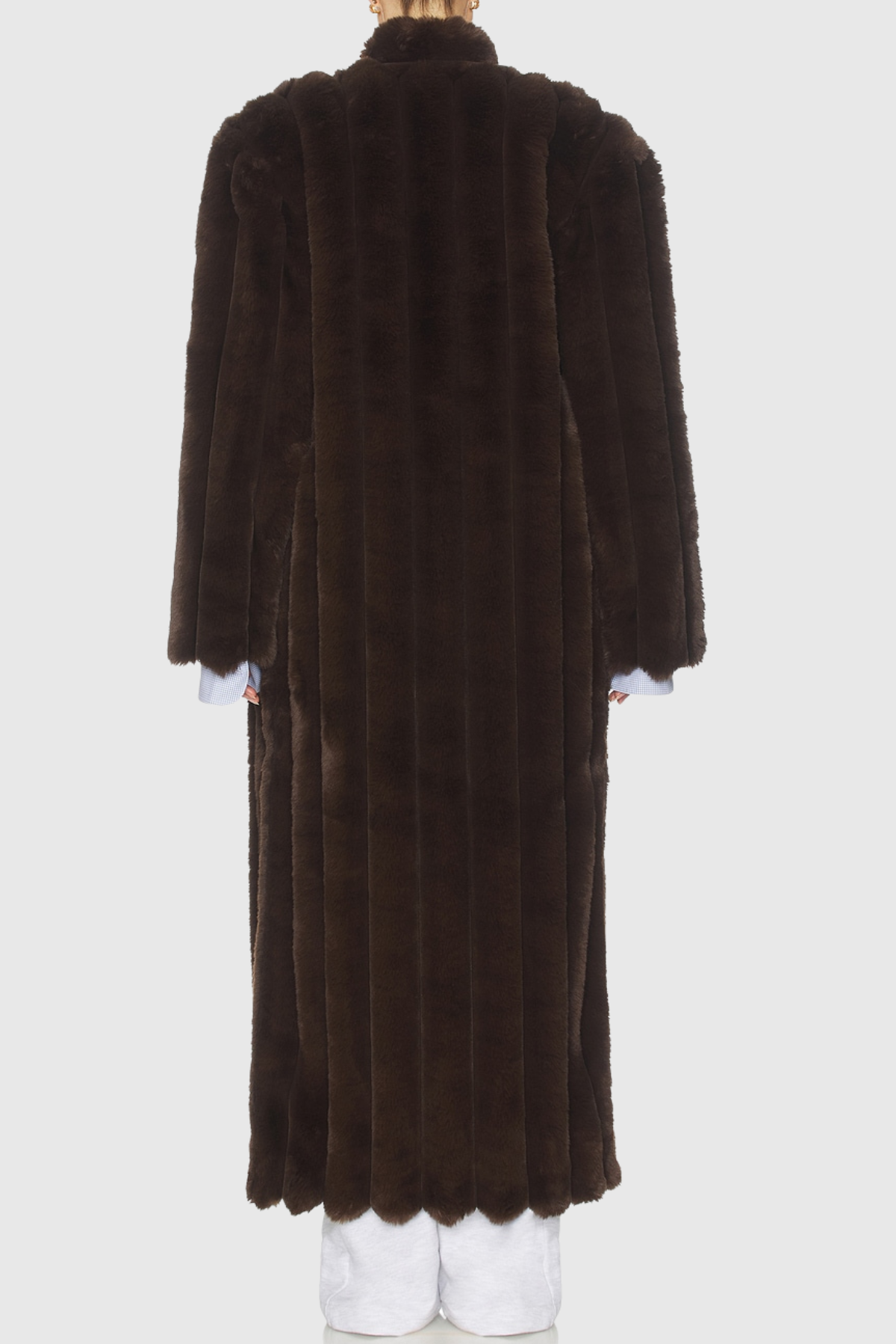 Brama Faux Fur Oversized Coat