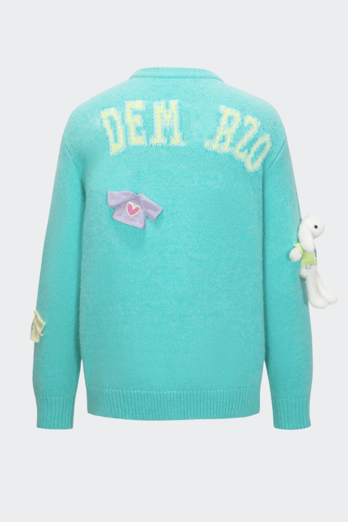 Brasa 3D Bear Sweater - Blue