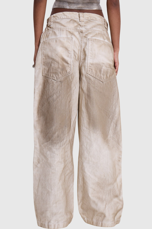 Brocket Oil Wash Jeans
