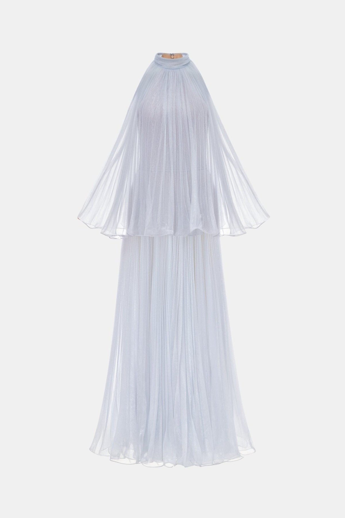 Cailyn Sleeveless Pleated Maxi Dress - Purple