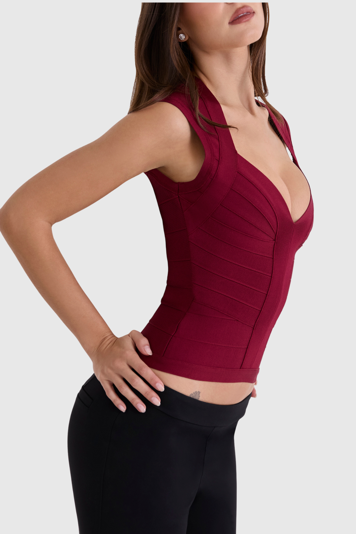 Carita Bandage Top - Wine