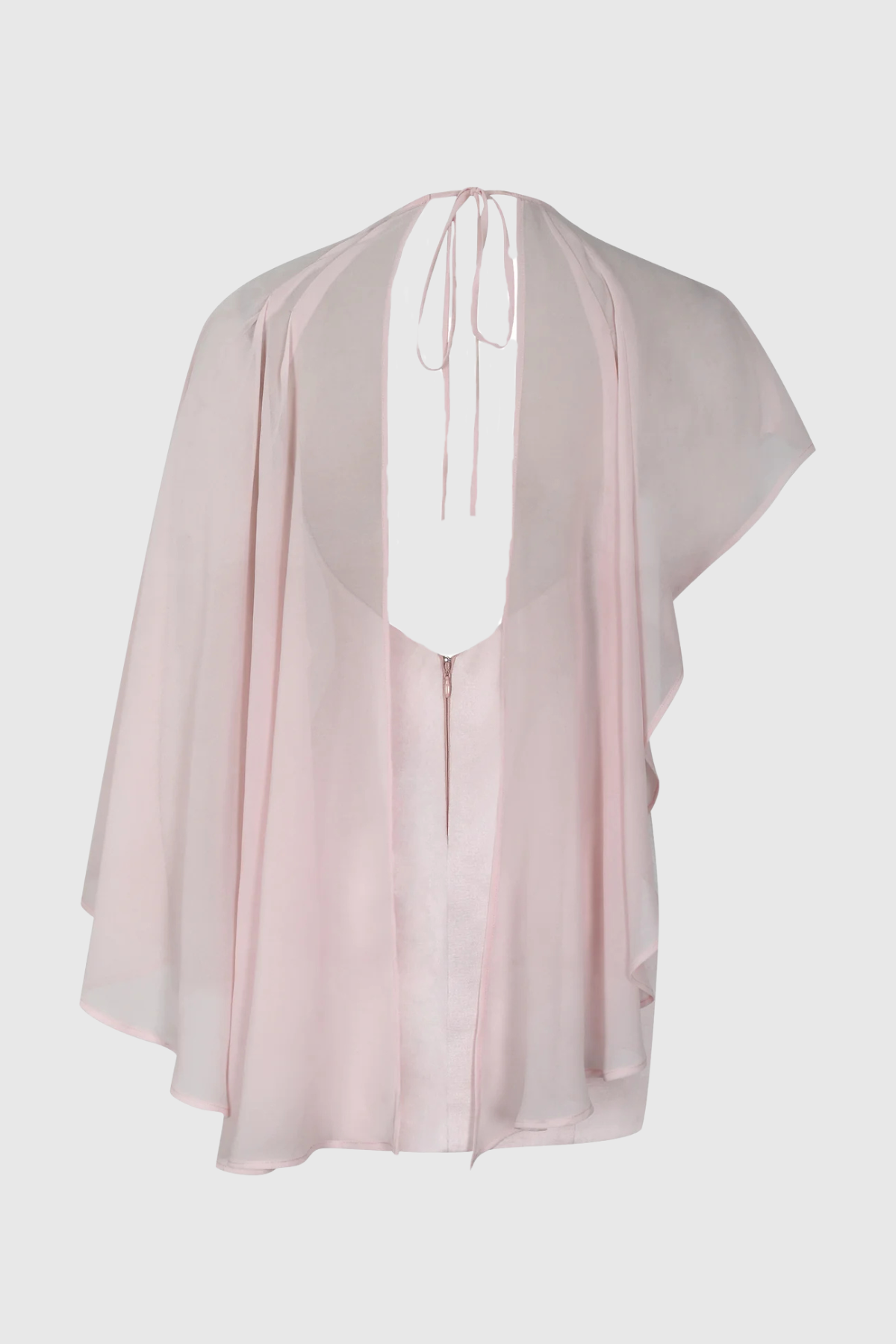 Celiax Asymmetric Shawl Mini Dress