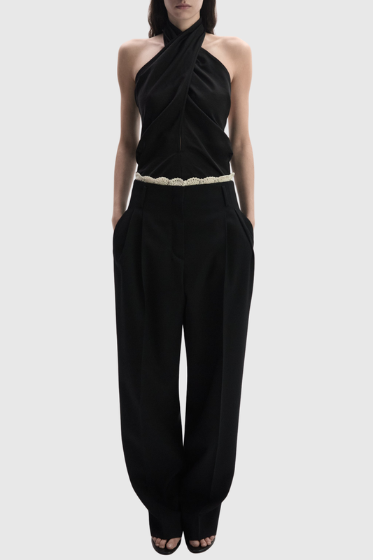 Cometa Lace Trim Trousers