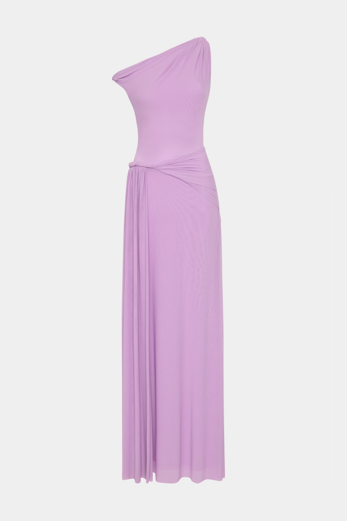 Edina Off Shoulder Twist Maxi Dress - Purple
