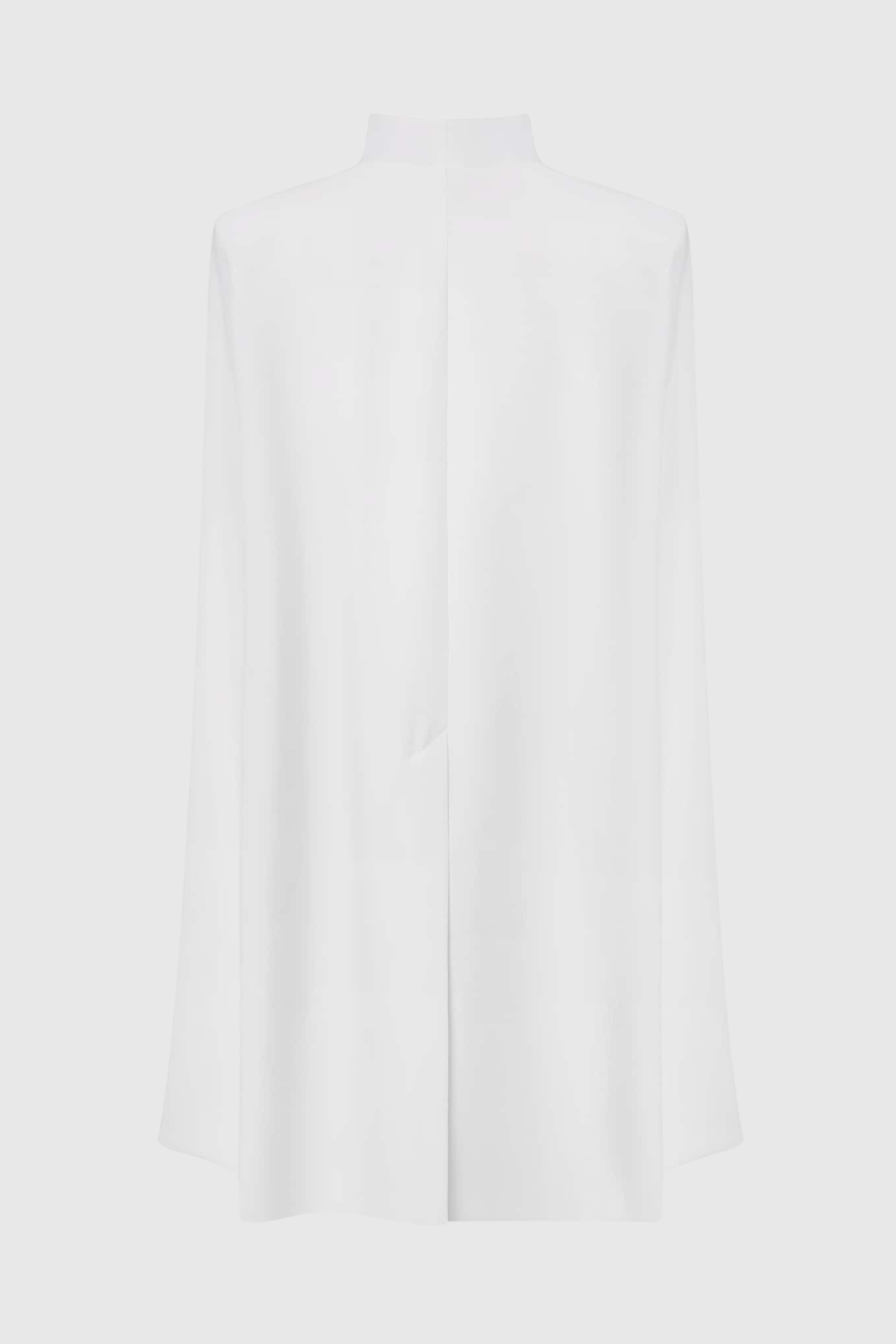 Kaydia Cape Sleeve Blazer - White