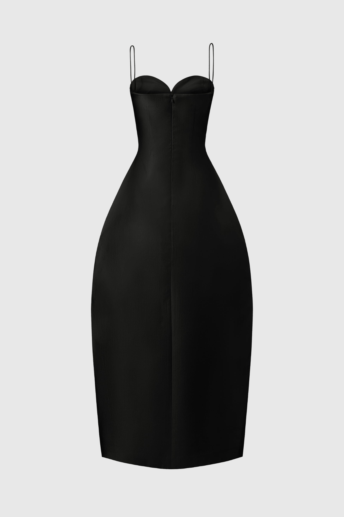 Eoshan Structured Maxi Dress - Black