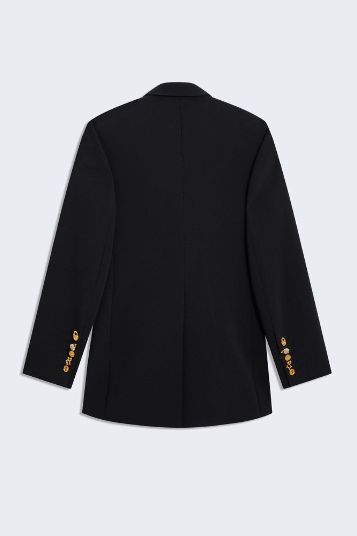 Giacomo Padlock Embellished Blazer - Black