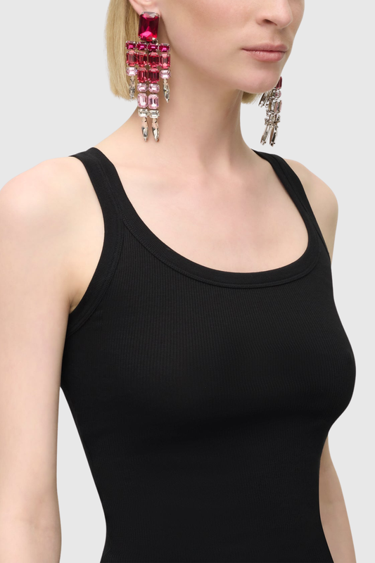 Harvio Crystal Chandelier Earrings