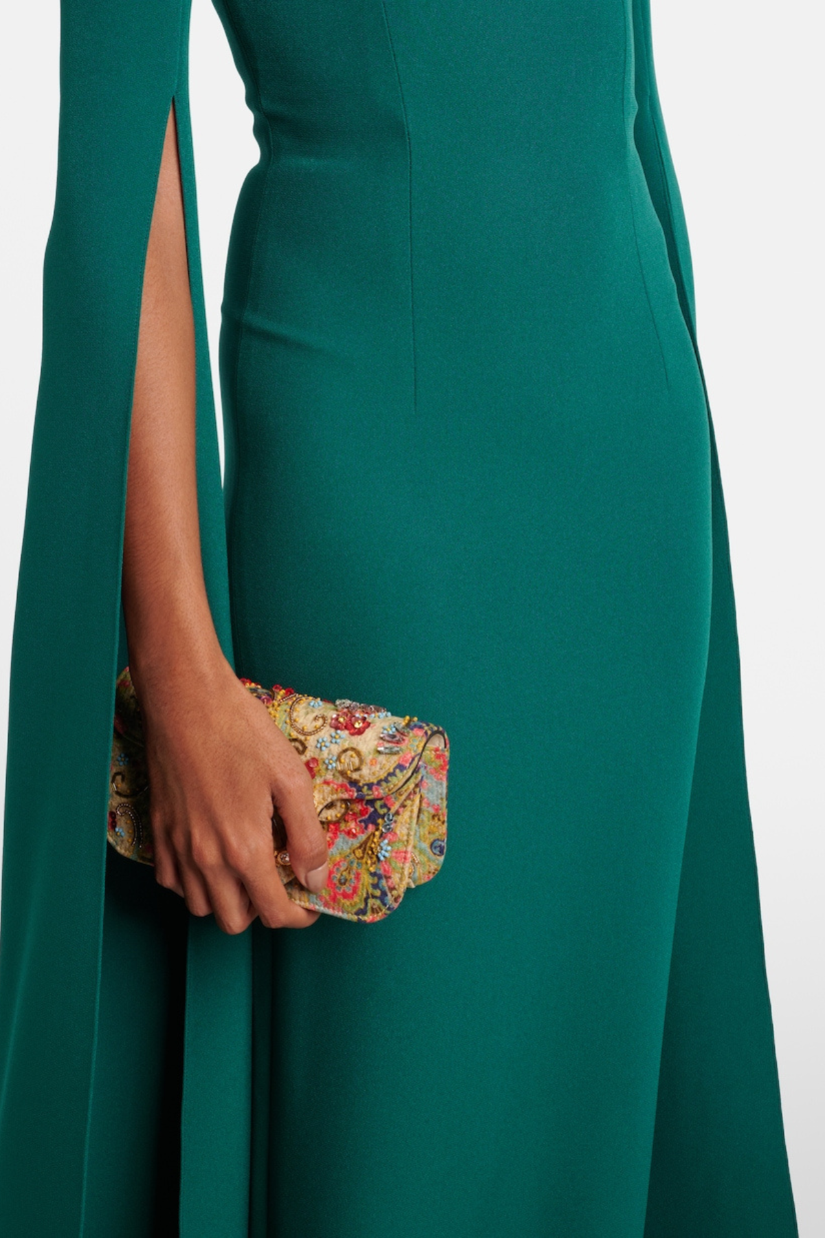 Ianthe Crystal Embellished Maxi Dress