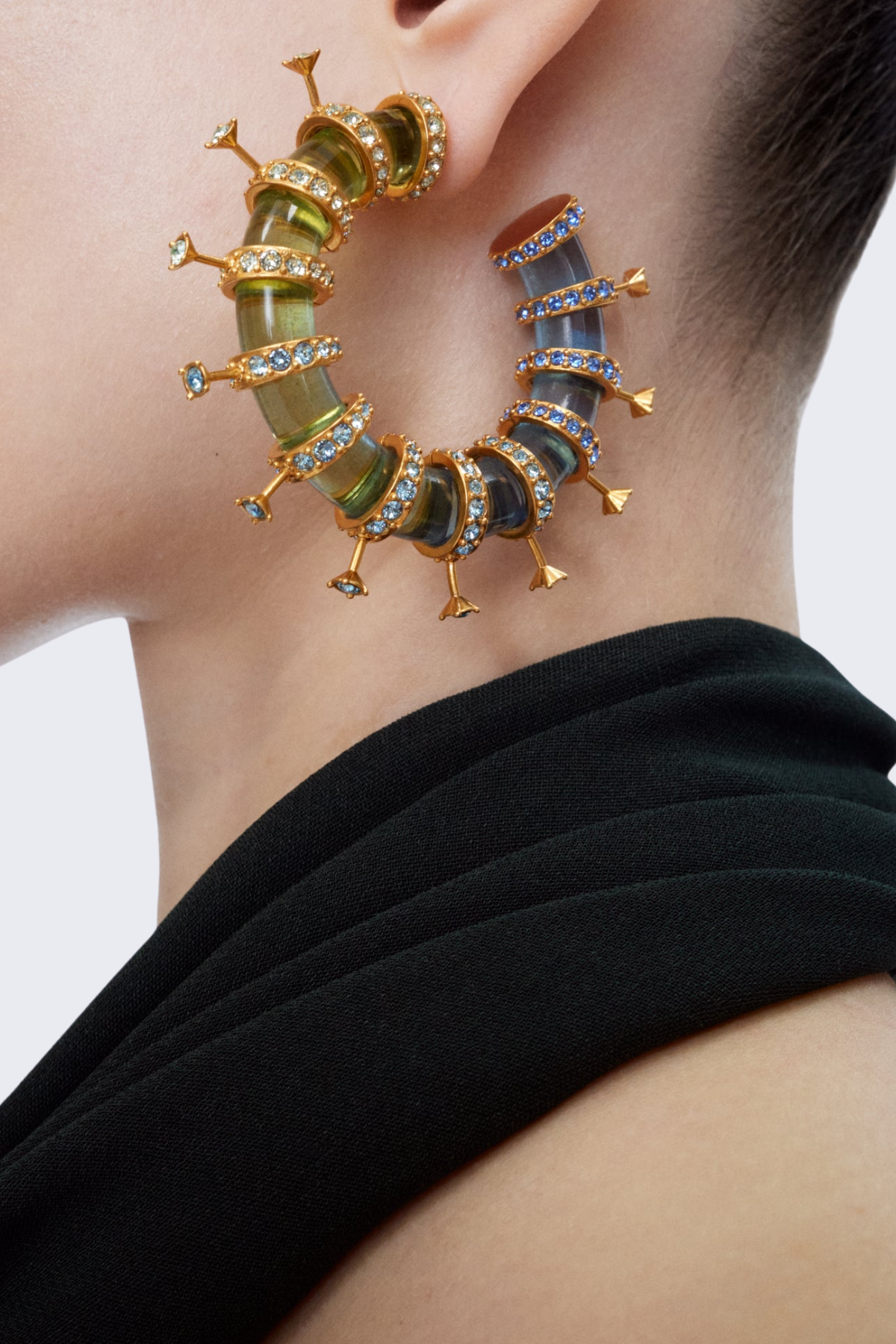 Innan Gradient Hoop Earrings