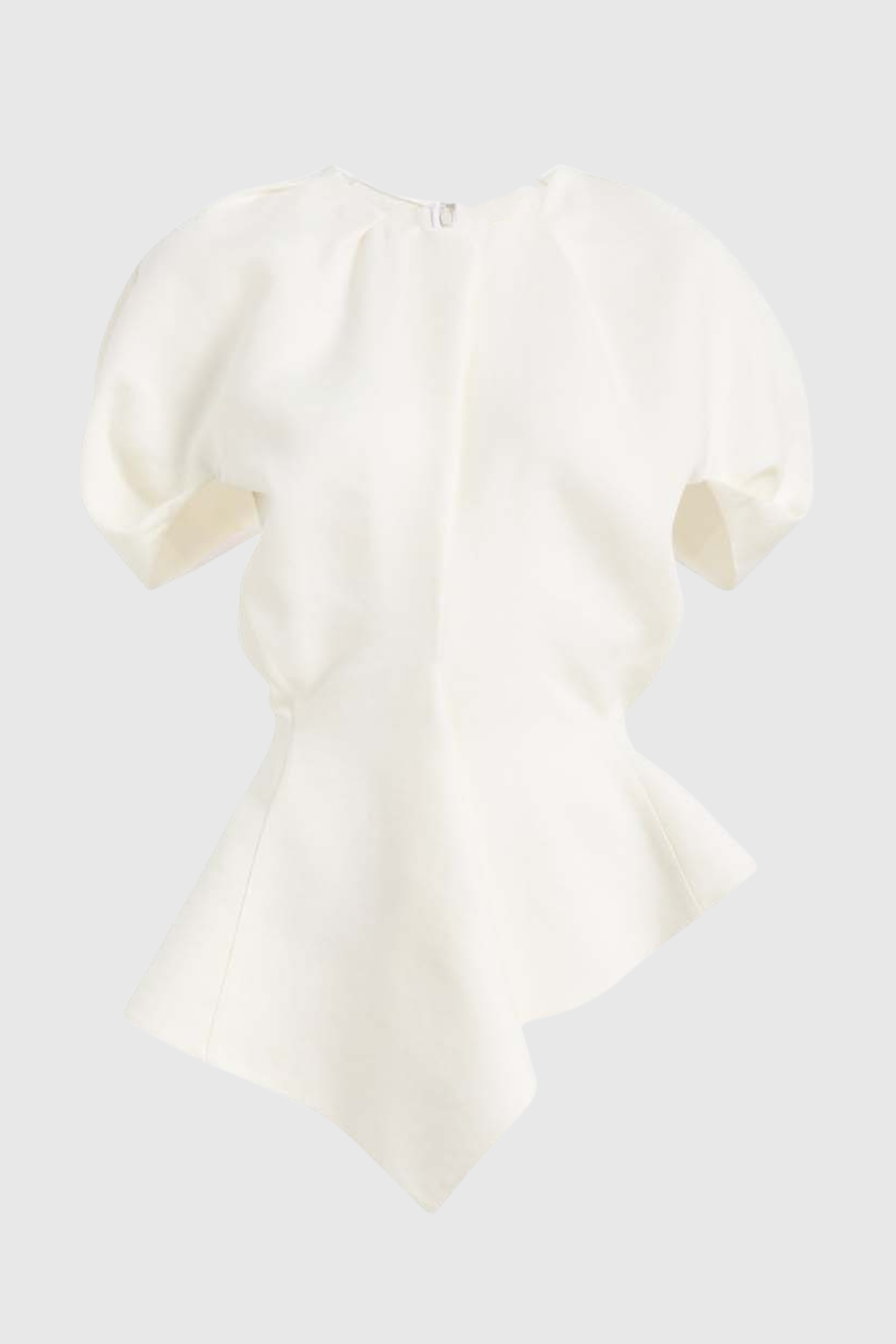 Jayaia Peplum Top - White