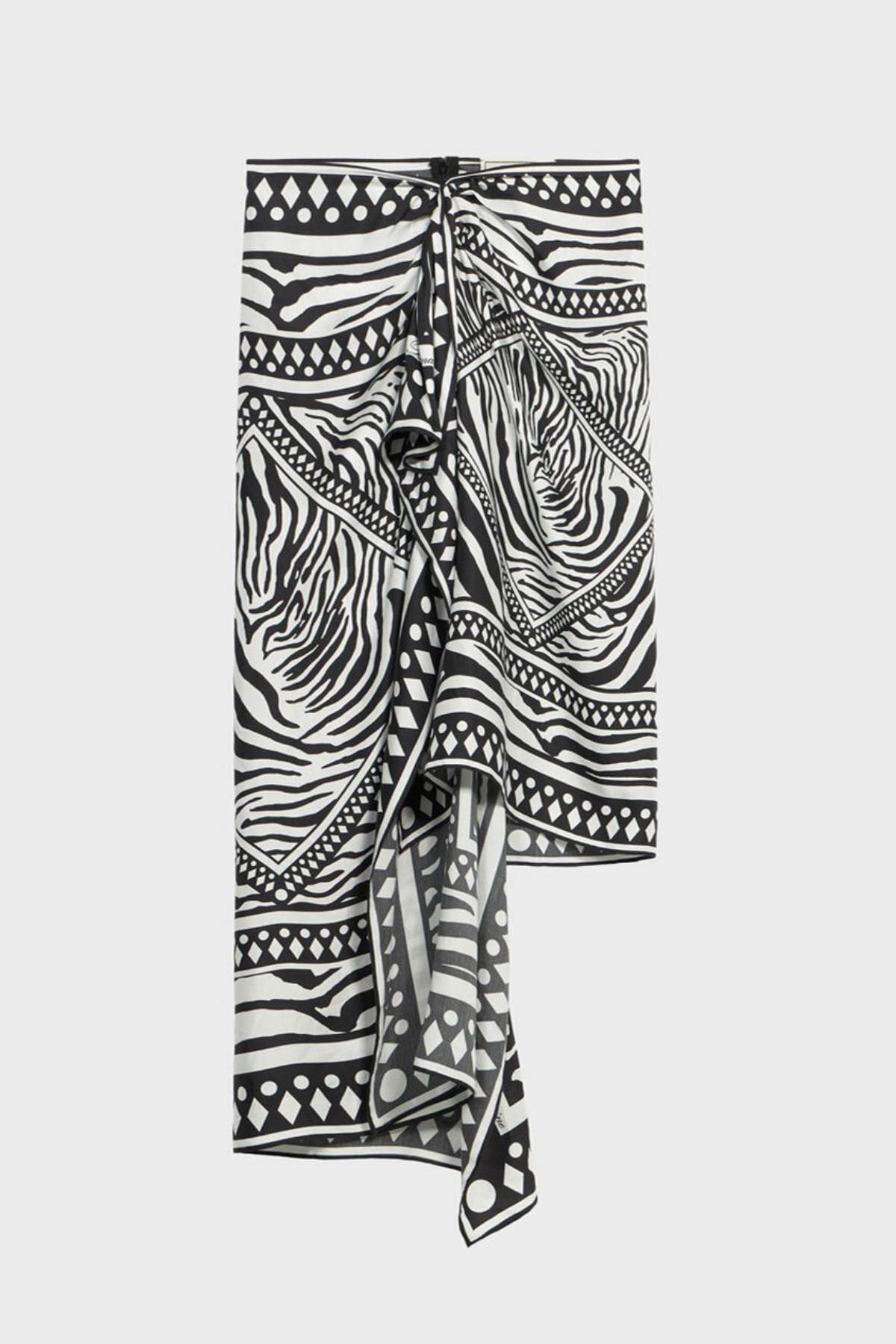Jolya Asymmetric Midi Skirt