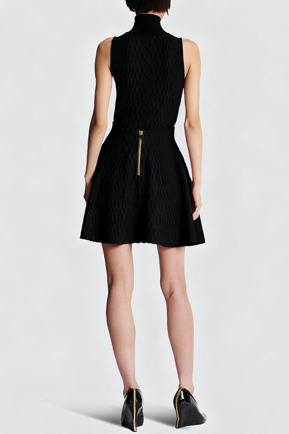 Kabin Sleeveless Knit Top - Black