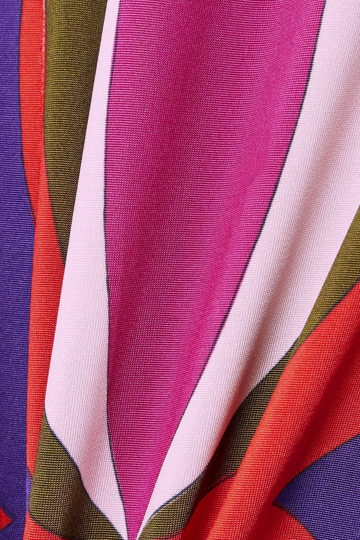 Kmilie Abstract Print Maxi Dress