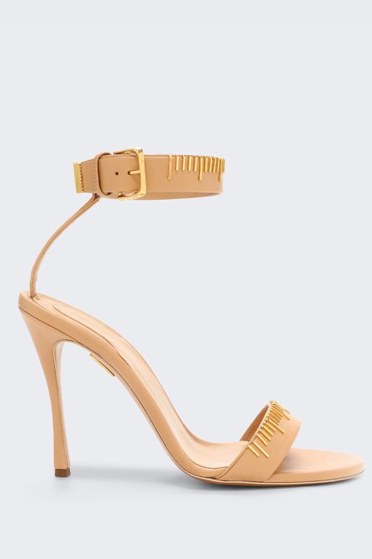 Kormla Measuring Tape Sandals - Beige