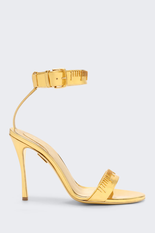 Kormla Measuring Tape Sandals - Gold