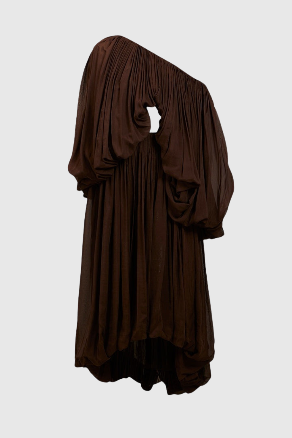 Kurura Off Shoulder Draped Top & Maxi Skirt Set