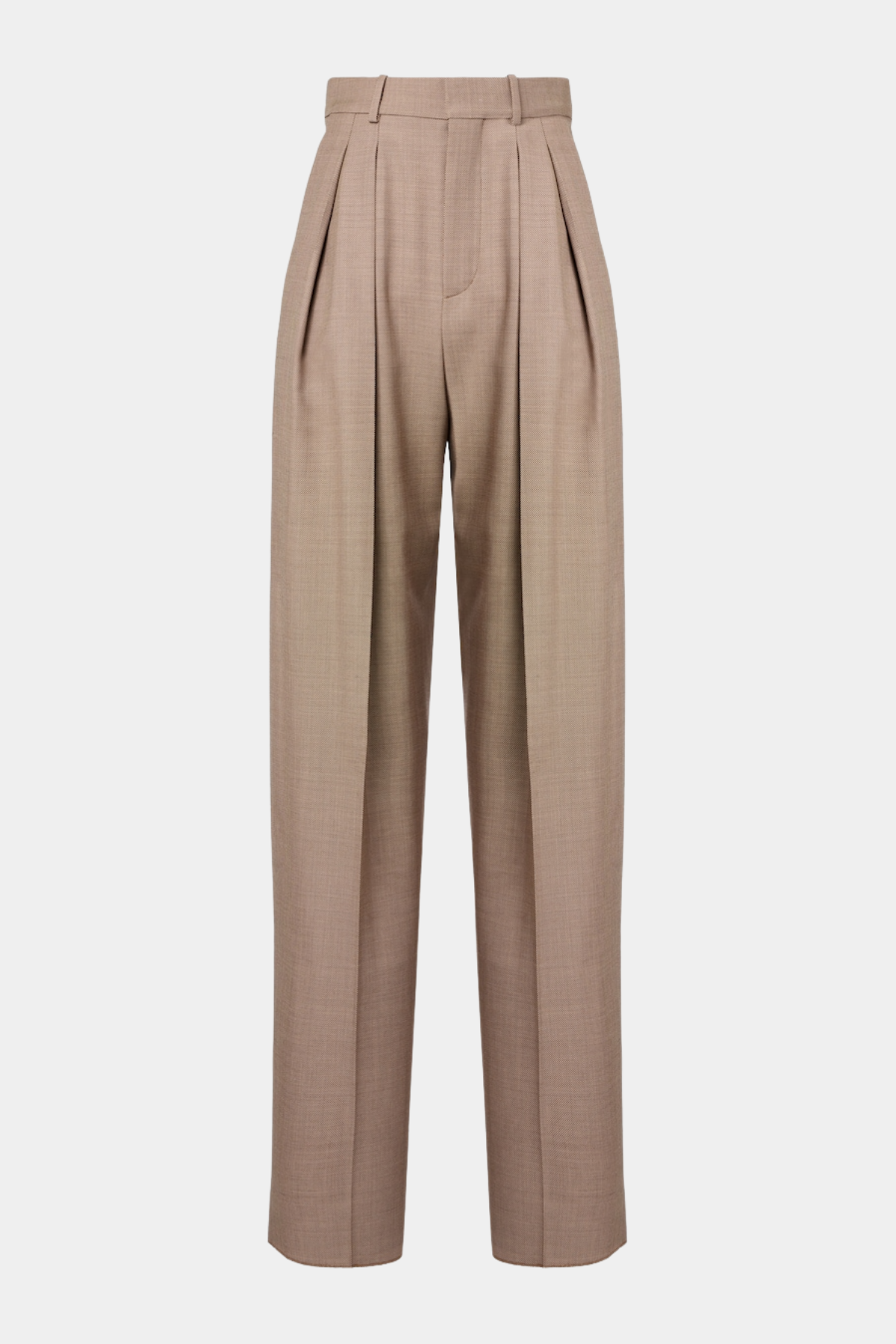Lorra Double Breasted Wool Blazer - Beige