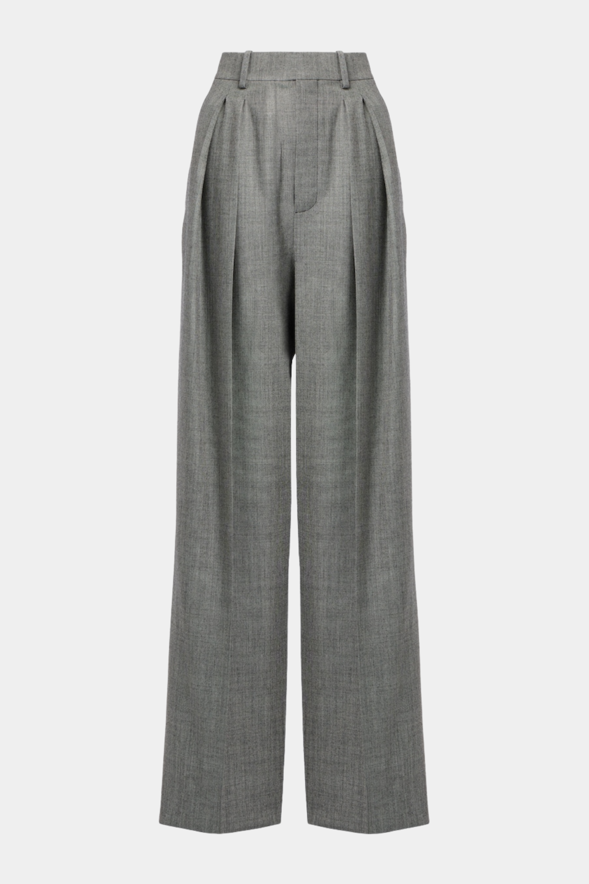 Lorra Double Breasted Wool Blazer - Grey
