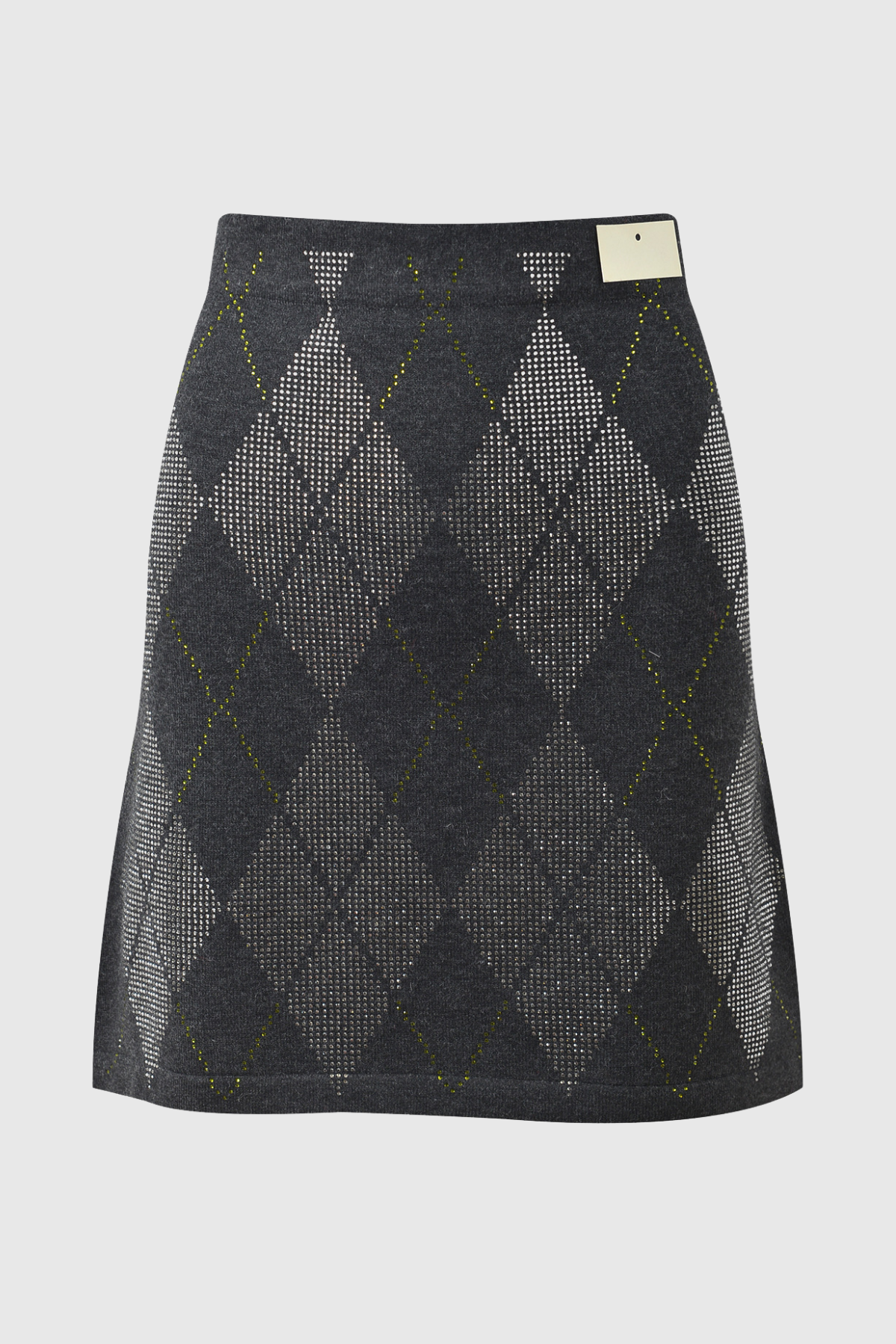 Lunet Argyle Crystal Embellished Mini Skirt