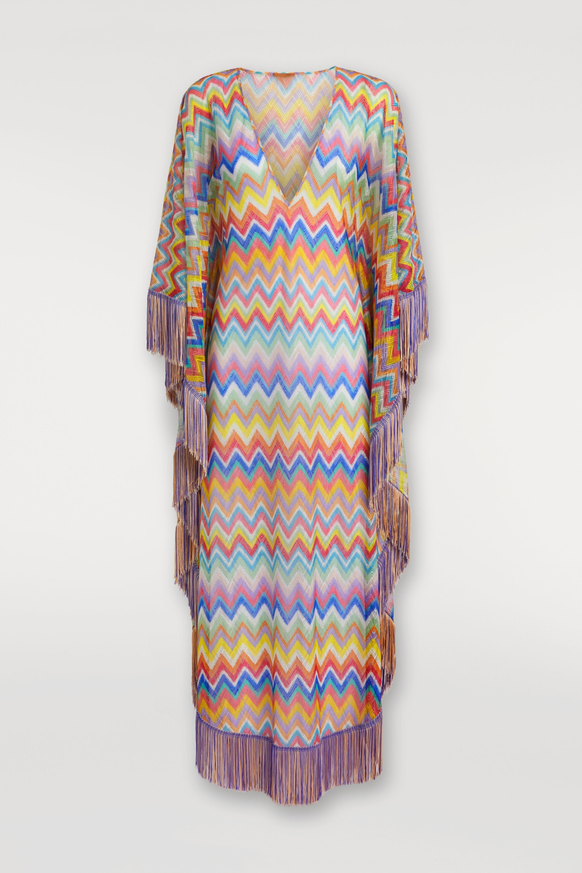Marinet Zig Zag Fringe Kaftan