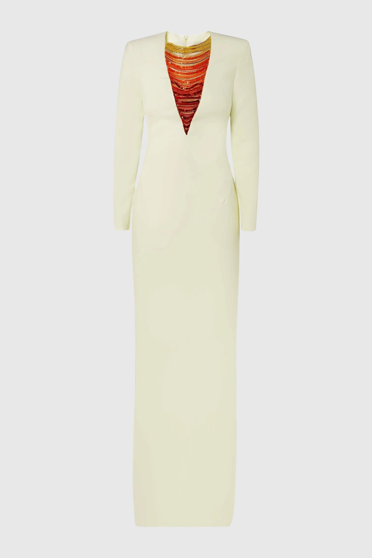 Mawae Gradient Bead Embellished Maxi Dress