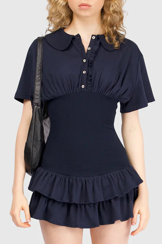 Mayda Ruffle Mini Dress