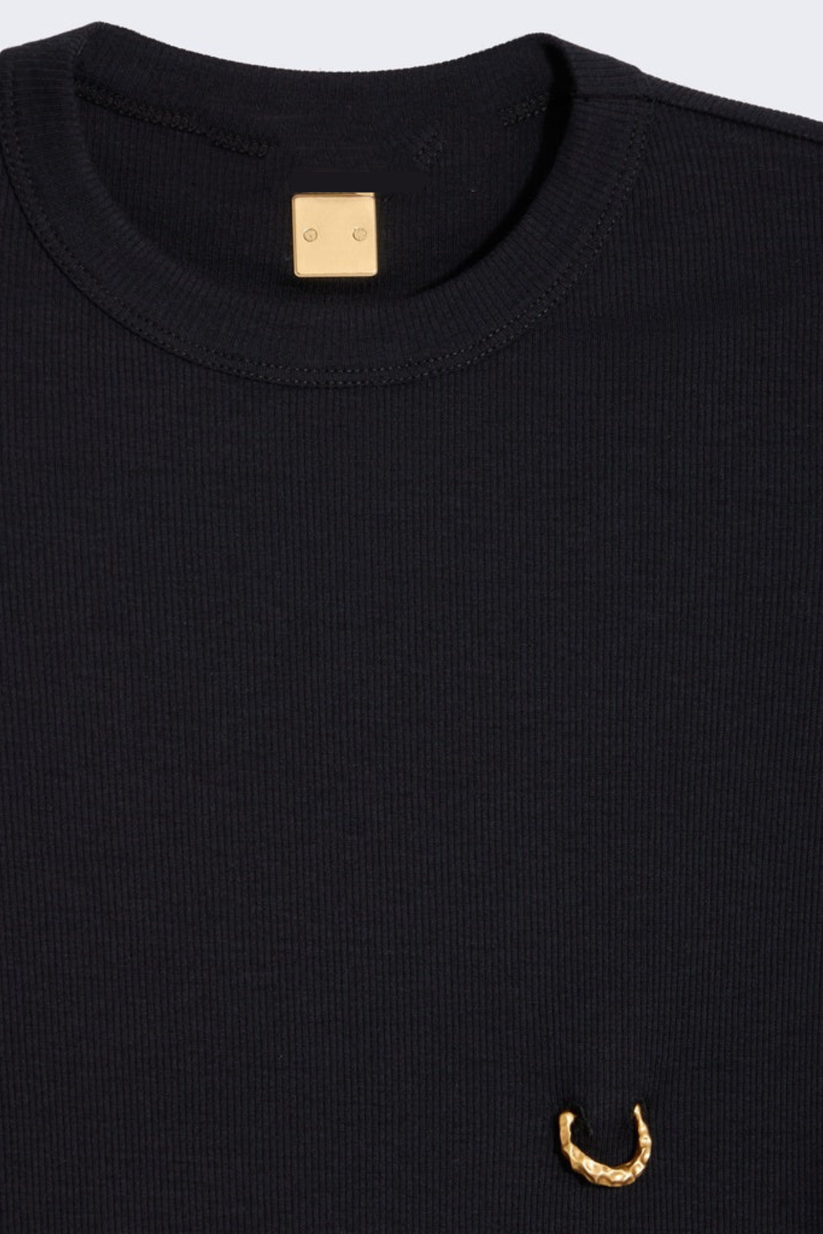 Monaya Pierced T-shirt - Black