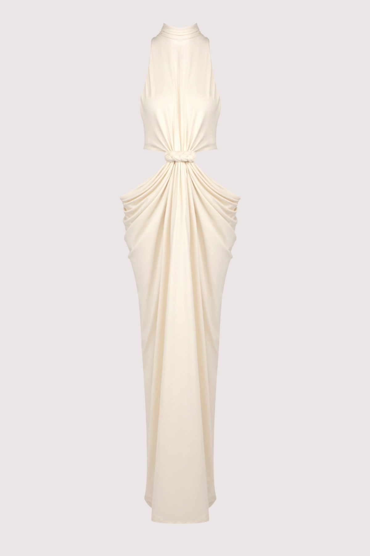 Nelya Sleeveless Rope Cutout Maxi Dress