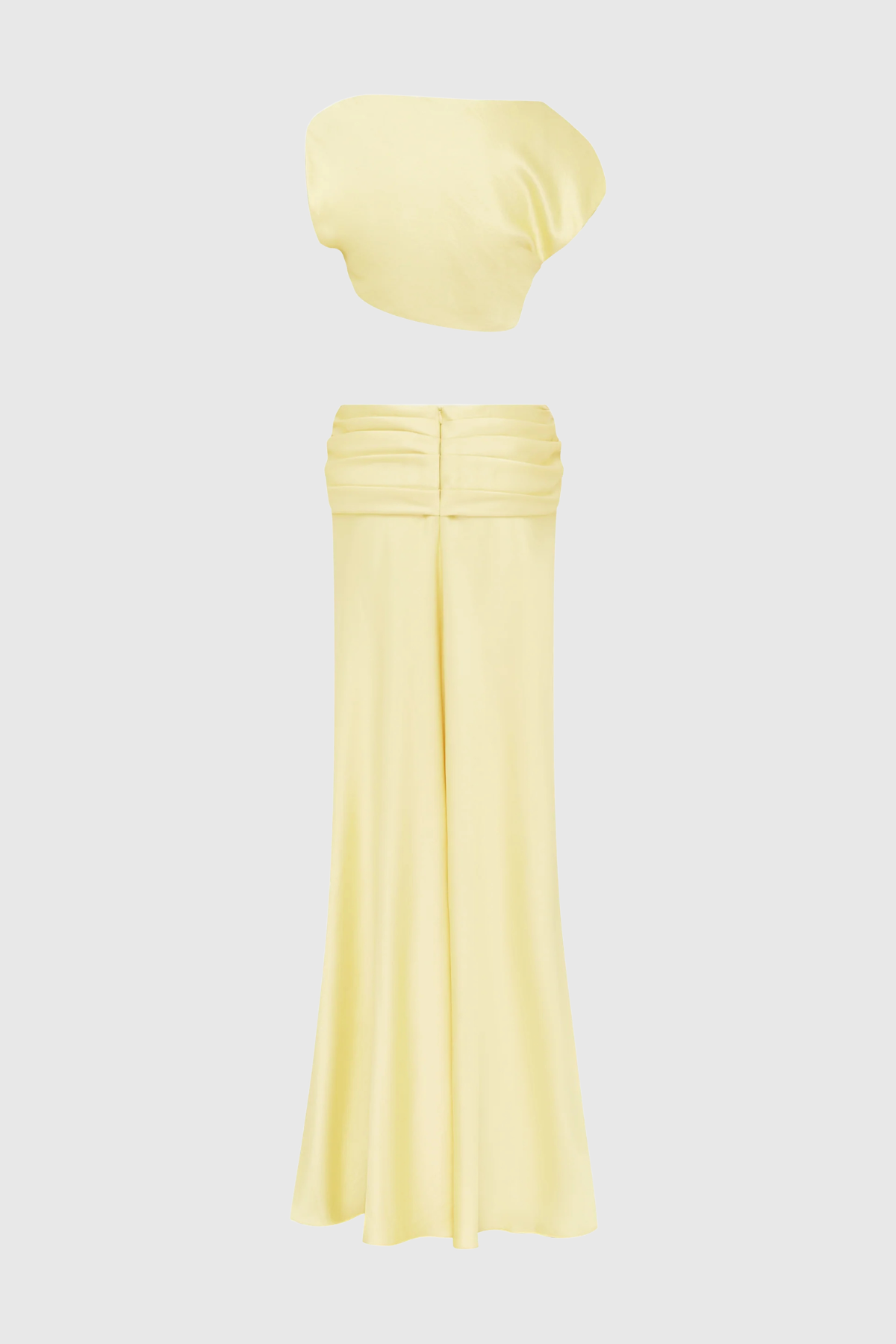 Nemya Satin Top & Maxi Skirt Set