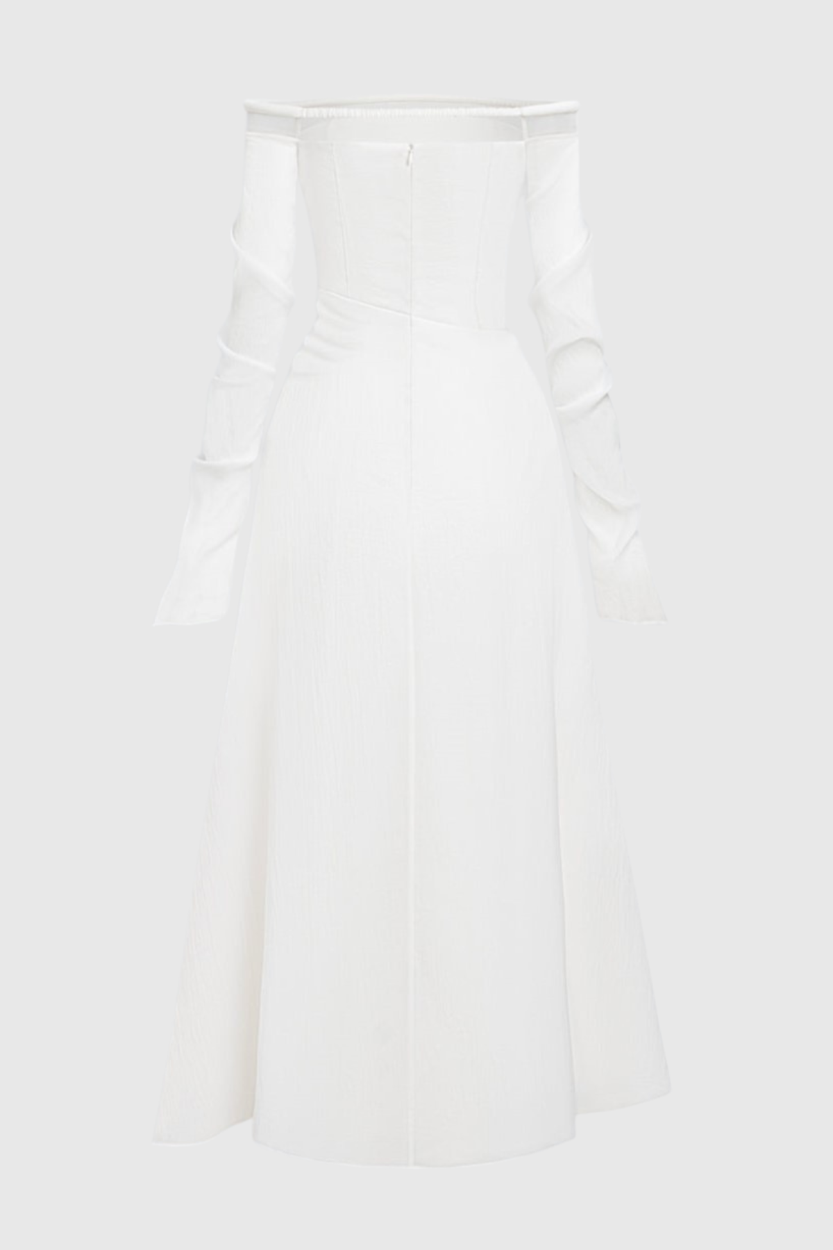 Renaa Off Shoulder Twisted Midi Dress