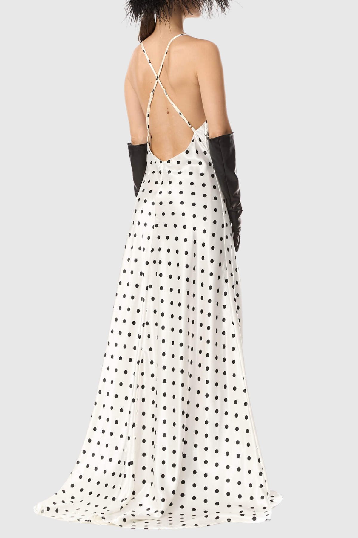 Rochelle Polka Dot Maxi Dress