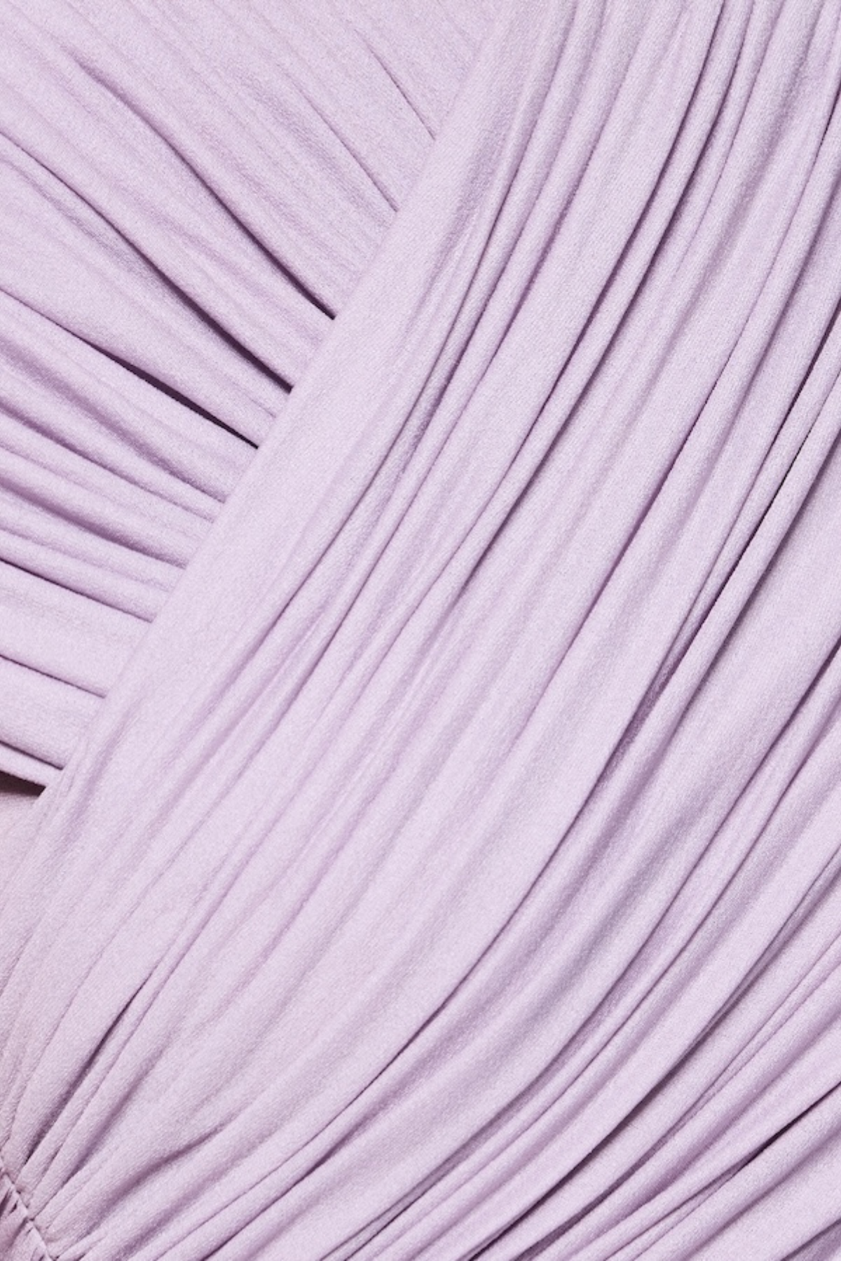 Rohar Twisted Ruched Maxi Dress - Purple