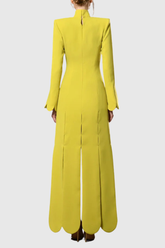 Serase Petal Split Maxi Dress