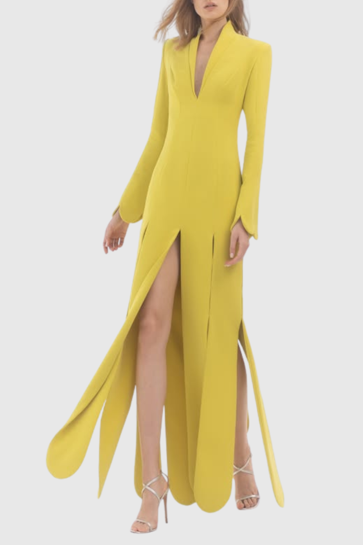 Serase Petal Split Maxi Dress