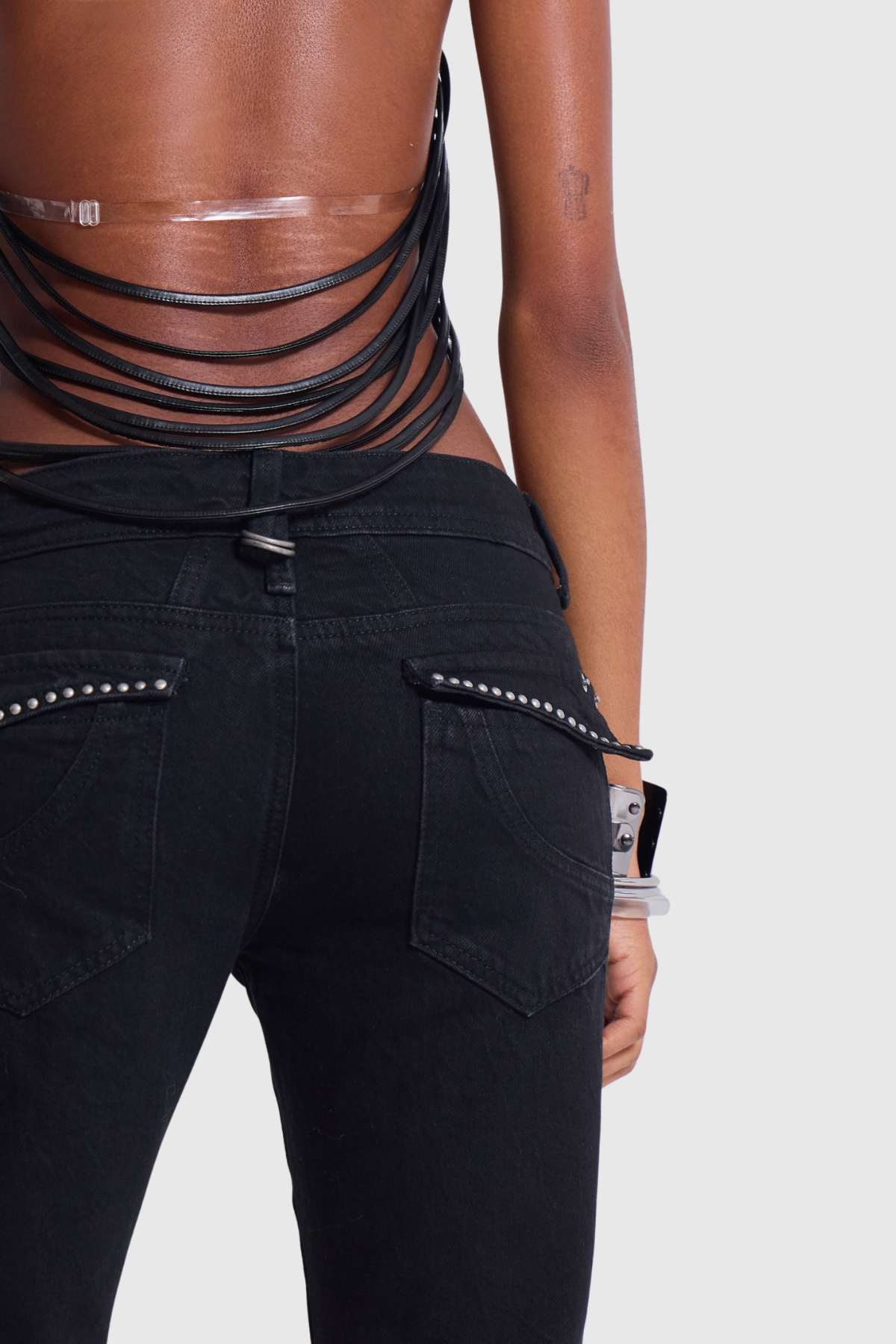 Sona Strings Attached Backless Top