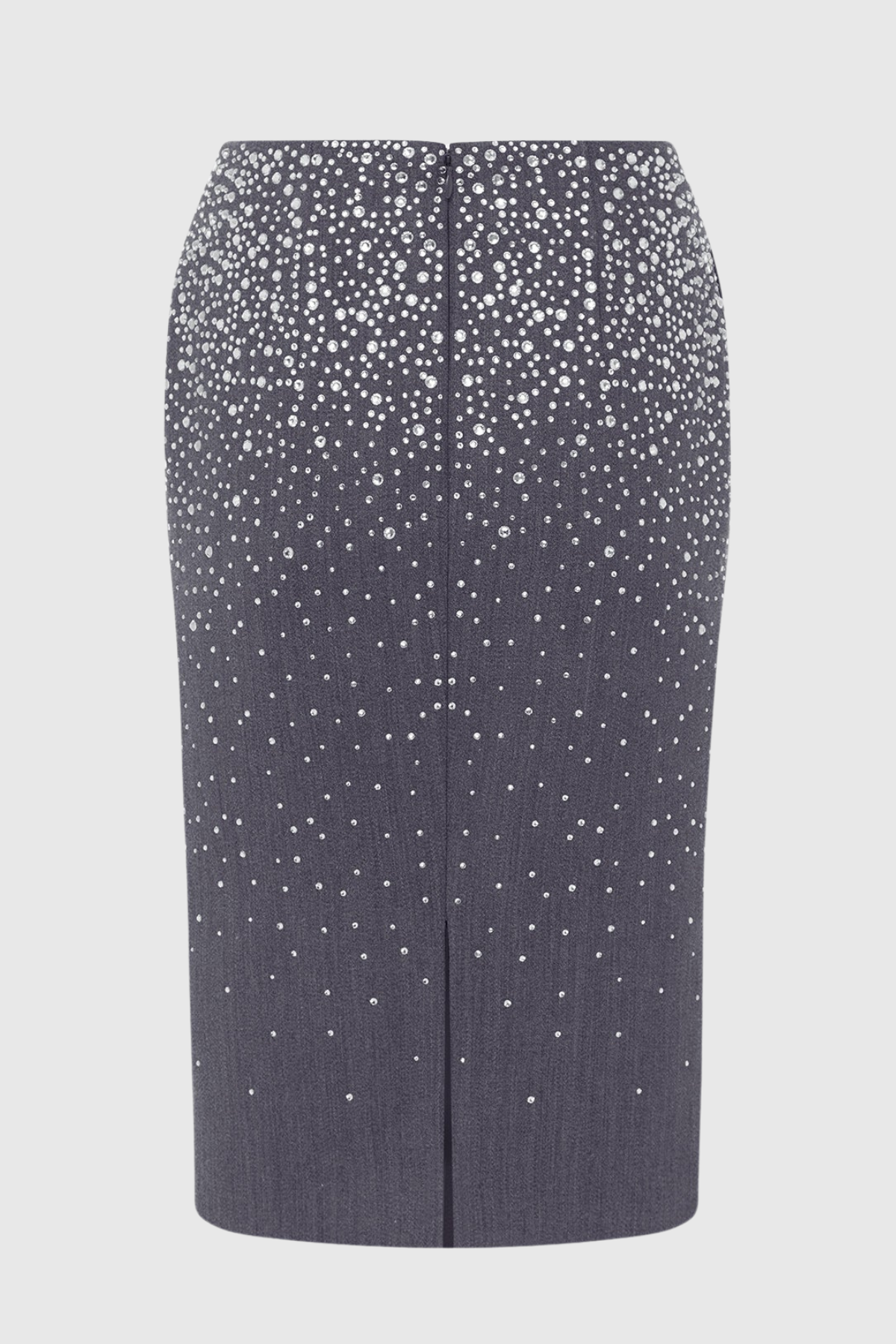 Stellao Crystal Embellished Midi Skirt