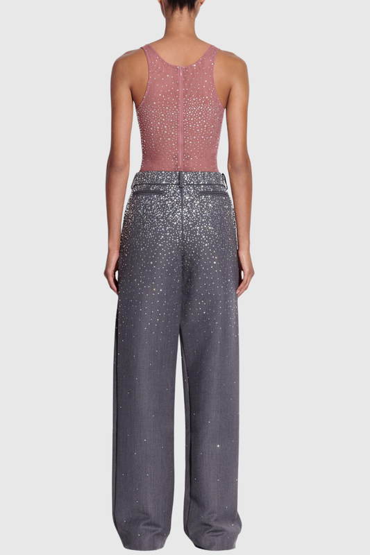 Stellao Crystal Embellished Pants