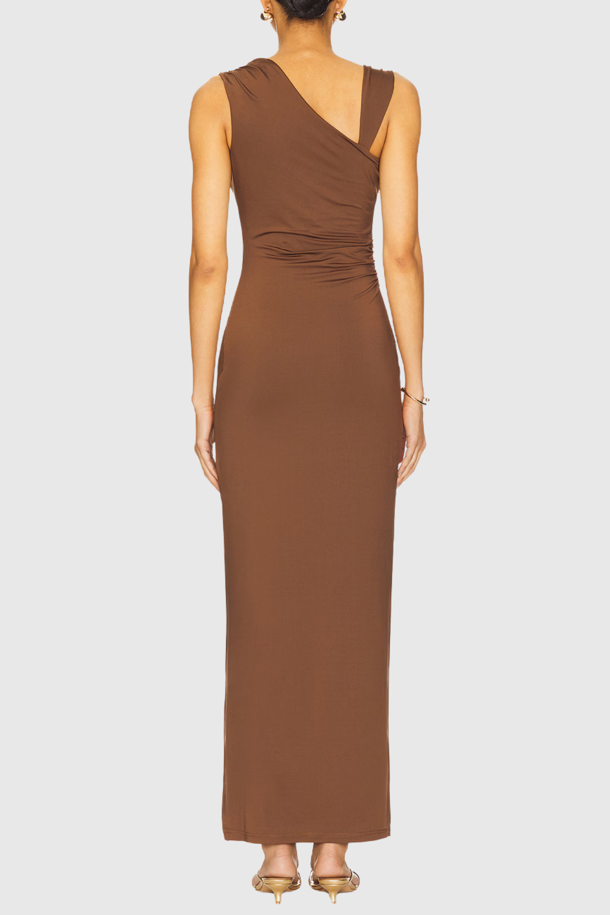 Titania Asymmetric Maxi Dress