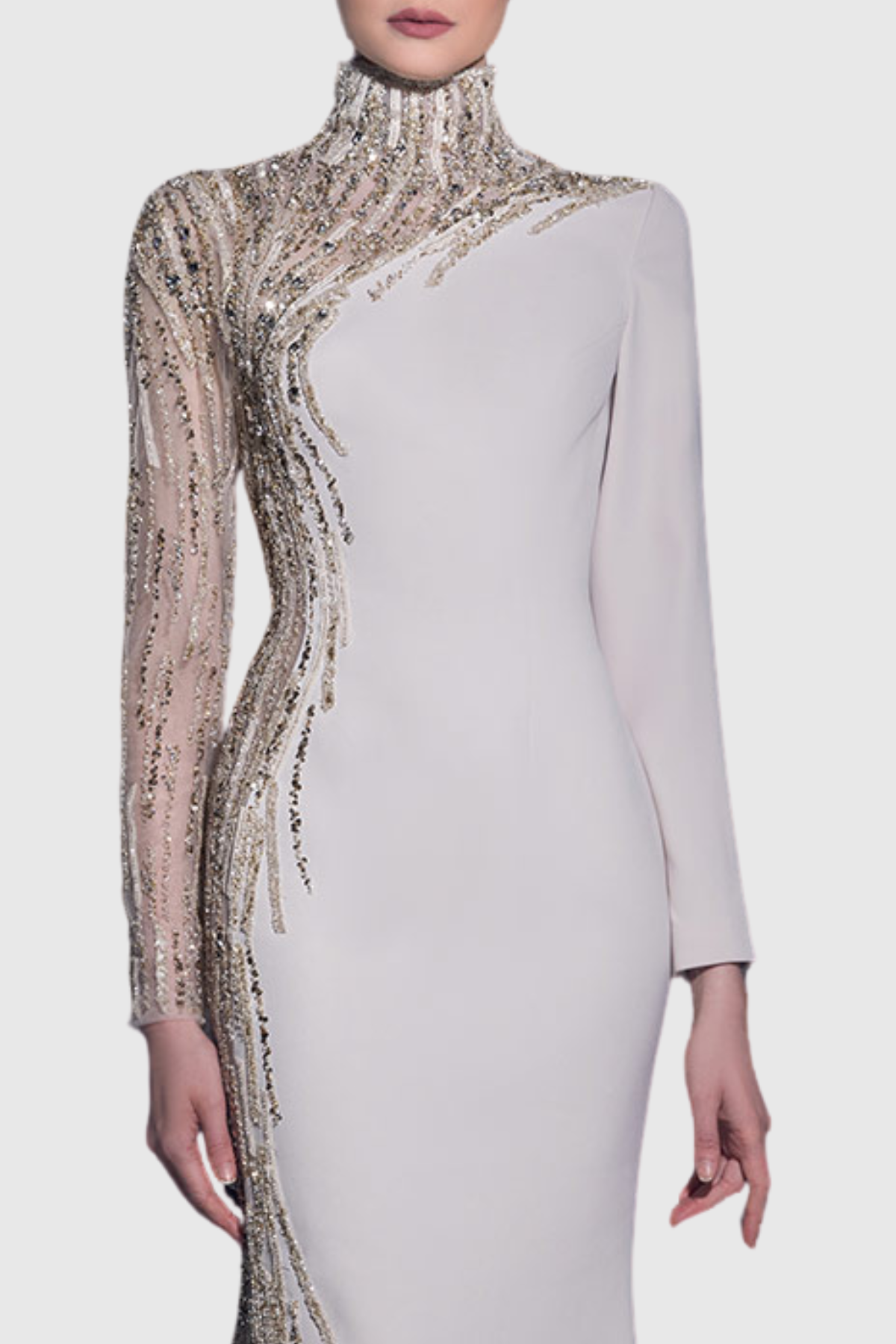 Vonda Sequin Embellished Maxi Dress
